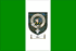 Blue Clan Badge Flag