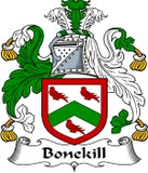 Bonekill Family Crest / Bonekill Coat of Arms JPG Download