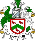 Bonekill Family Crest / Bonekill Coat of Arms JPG Download