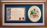 Bonekill Clan Crest History Framed Print