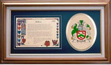 Bonekill Clan Crest History Framed Print