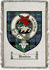 Bontein Clan Badge Throw Blanket