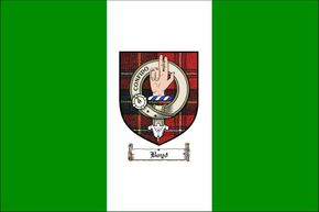 Boyd Clan Stewart Clan Badge Flag