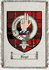 Boyd Clan Badge Throw Blanket
