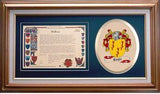 Boyle Clan Crest History Framed Print