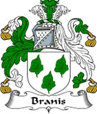 Branis Family Crest / Branis Coat of Arms JPG Download