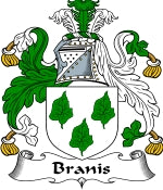 Branis Family Crest / Branis Coat of Arms JPG Download