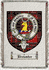 Brewster Clan Badge Throw Blanket
