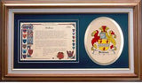 Brimer Clan Crest History Framed Print