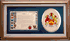 Broun Clan Crest History Framed Print