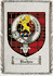 Buchan Clan Cumming Clan Badge Throw Blanket