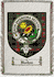 Buchan Clan Badge Throw Blanket