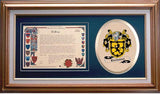 Buchanan Clan Crest History Framed Print