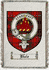 Buie Clan Badge Throw Blanket