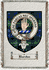 Burden Clan Badge Throw Blanket