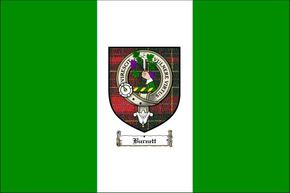 Burnett Clan Badge Flag