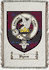 Byers Clan Badge Throw Blanket