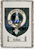 Callam Clan Malcolm Clan Badge Throw Blanket