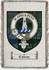 Callum Clan Malcolm Clan Badge Throw Blanket