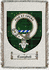 Campbell Clan Macarthur Clan Badge Throw Blanket