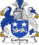 Carbery Family Crest / Carbery Coat of Arms JPG Download