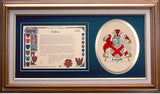 Cargill Clan Crest History Framed Print