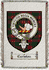 Cariston Clan Badge Throw Blanket