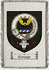 Carnegie Clan Badge Throw Blanket