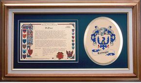 Carnegie Clan Crest History Framed Print