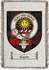 Carre Clan Badge Throw Blanket