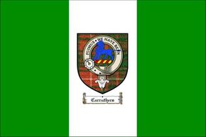 Carruthers Clan Badge Flag