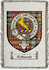 Cattanach Clan Badge Throw Blanket