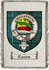 Cavers Clan Badge Throw Blanket
