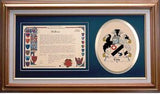 Cay Clan Crest History Framed Print