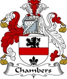 Chambers Family Crest / Chambers Coat of Arms JPG Download