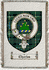 Charles Clan Badge Throw Blanket