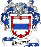 Charteris Family Crest / Charteris Coat of Arms JPG Download