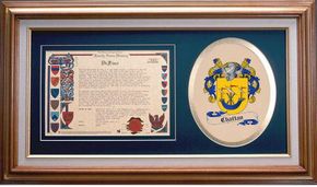 Chattan Clan Crest History Framed Print