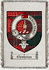 Chisholme Clan Badge Throw Blanket