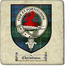 Christison Clan Badge Marble Tile
