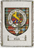 Clark Clan Chattan Clan Badge Throw Blanket