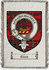 Clark Clan Badge Throw Blanket