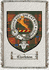 Clarkson Clan Mackintosh Clan Badge Throw Blanket