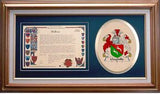 Clayhills Clan Crest History Framed Print