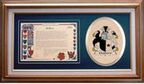 Cleghorn Clan Crest History Framed Print