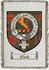Clerk Clan Mackintosh Clan Badge Throw Blanket
