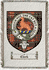 Clerk Clan Macpherson Clan Badge Throw Blanket