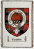 Clouston Clan Badge Throw Blanket