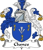 Clunes Family Crest / Clunes Coat of Arms JPG Download