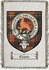 Clunie Clan Badge Throw Blanket